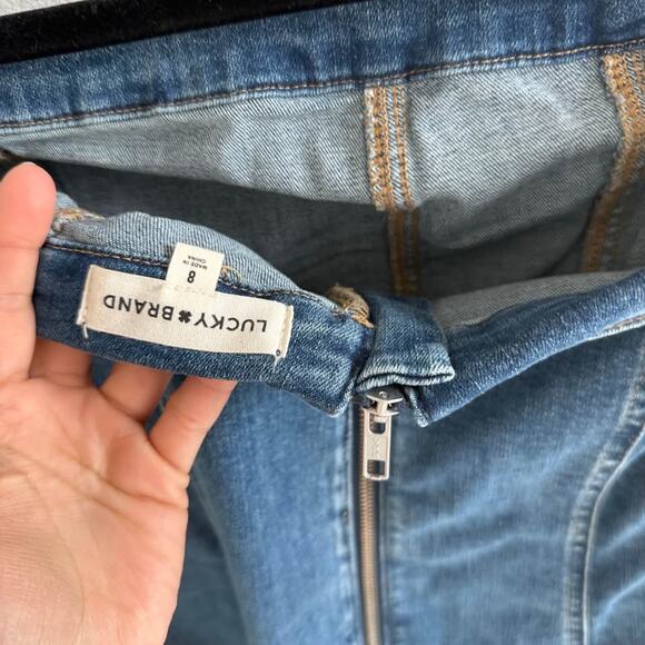 Lucky Brand
Western Strapless Denim Bodycon Mini Dress new size 8 - Picture 6 of 7